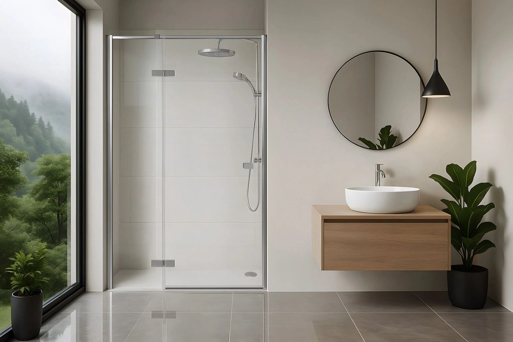 Врати за душ кабини Rea Atlas 100 Chrome