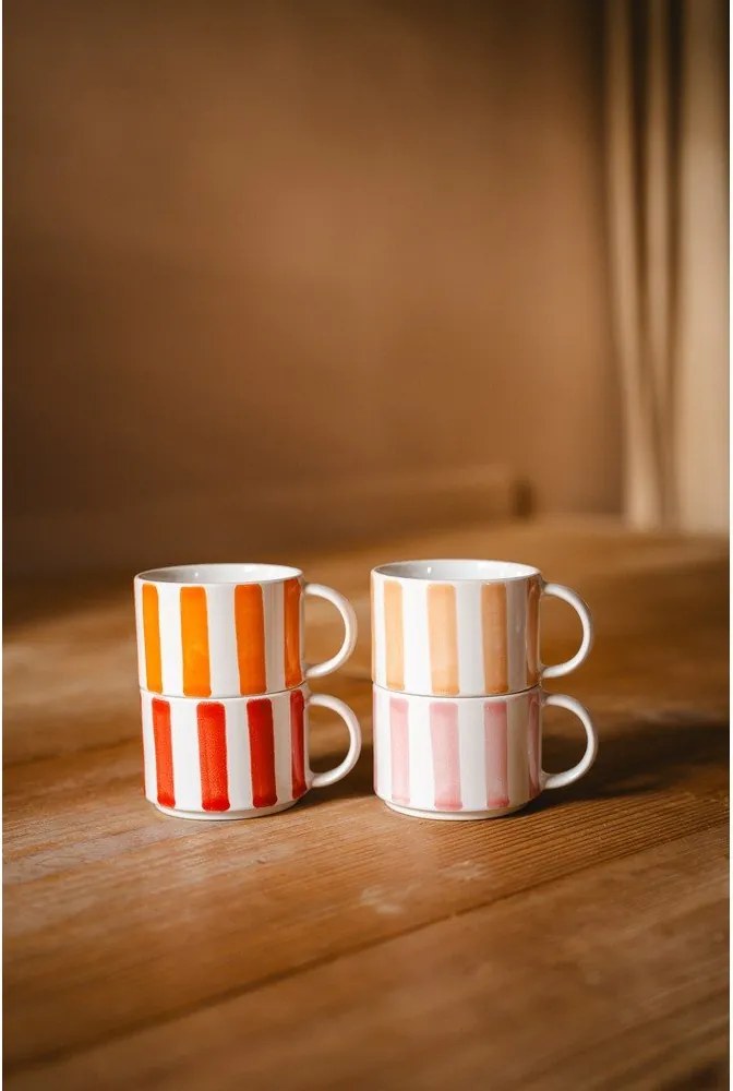 Бели керамични чаши в комплект 4 бр. за еспресо 180 ml Franca – Leopold Vienna