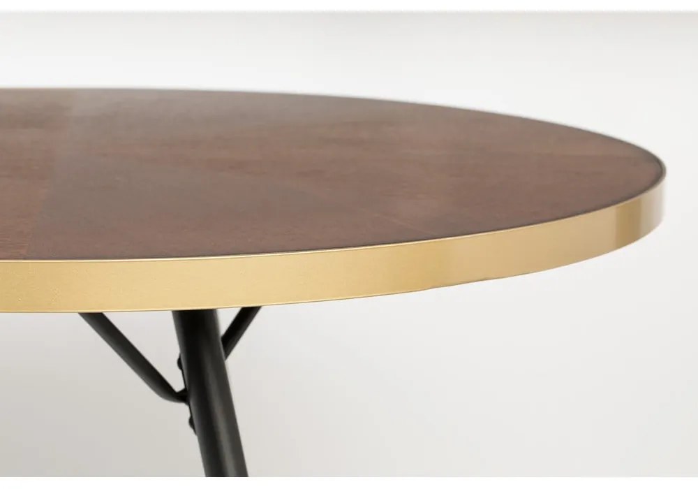 Маса за хранене с плот от ясенова дървесина 90x180 cm Denise - White Label