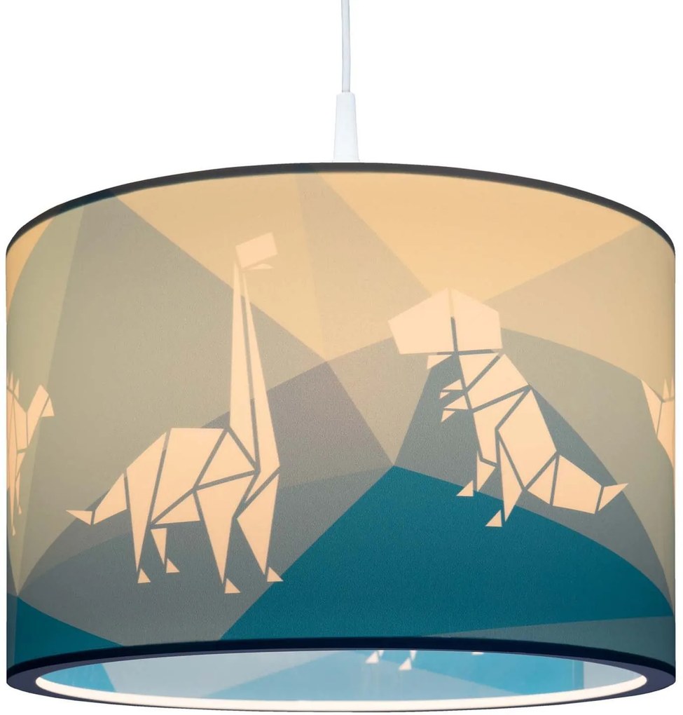 Висяща таванна лампа Elobra Dinopoly-Mple