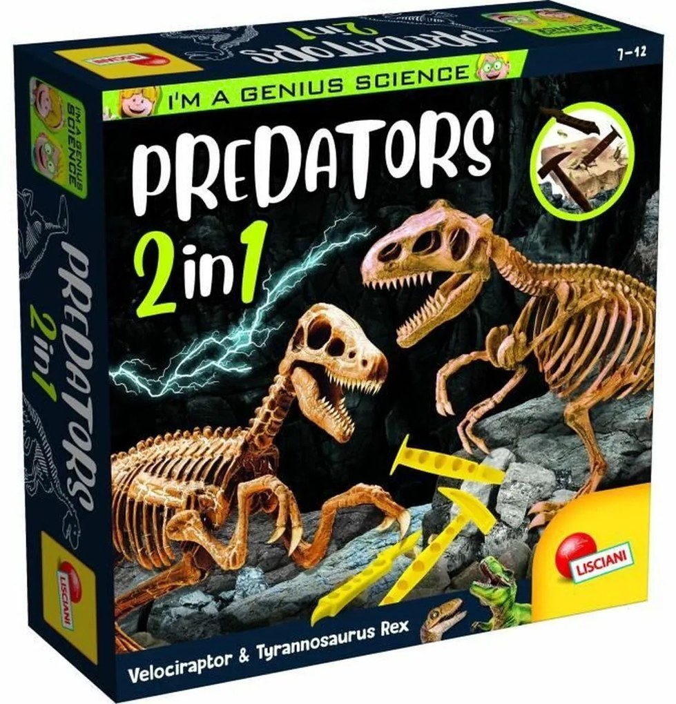 Научна Игра Lisciani Giochi Predators 2 in 1 (FR)