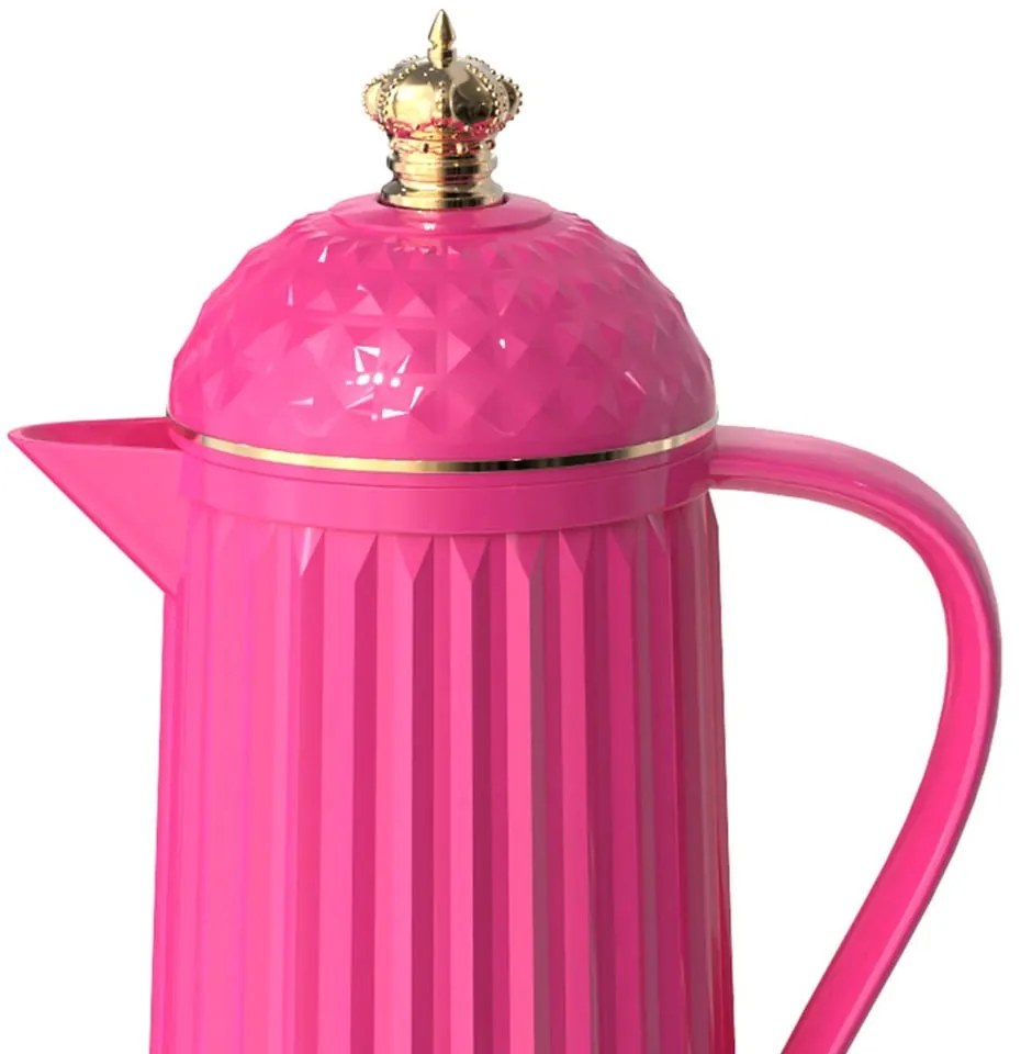 Розов термос 920 ml Crown – PT LIVING