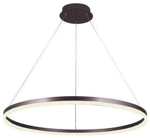 Brilagi - LED Димируем пендел CIRCLE LED/55W/230V 3000-6500K кафяв + д.у.