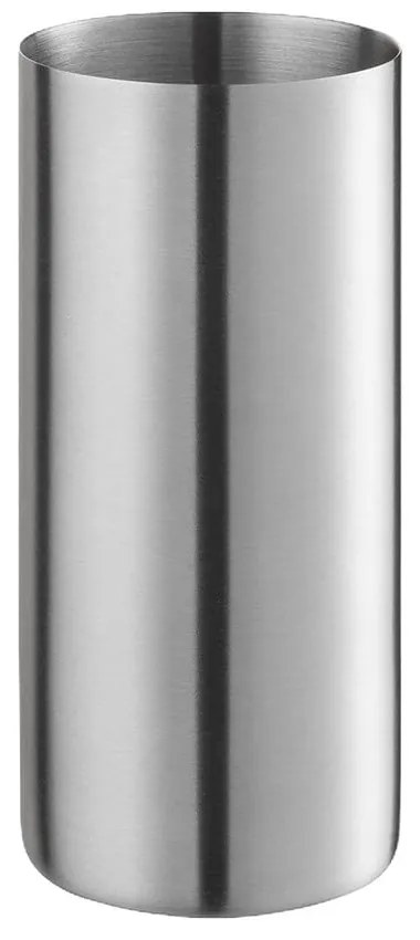 Матово сребриста чаша за четки за зъби от неръждаема стомана Modo – Blomus