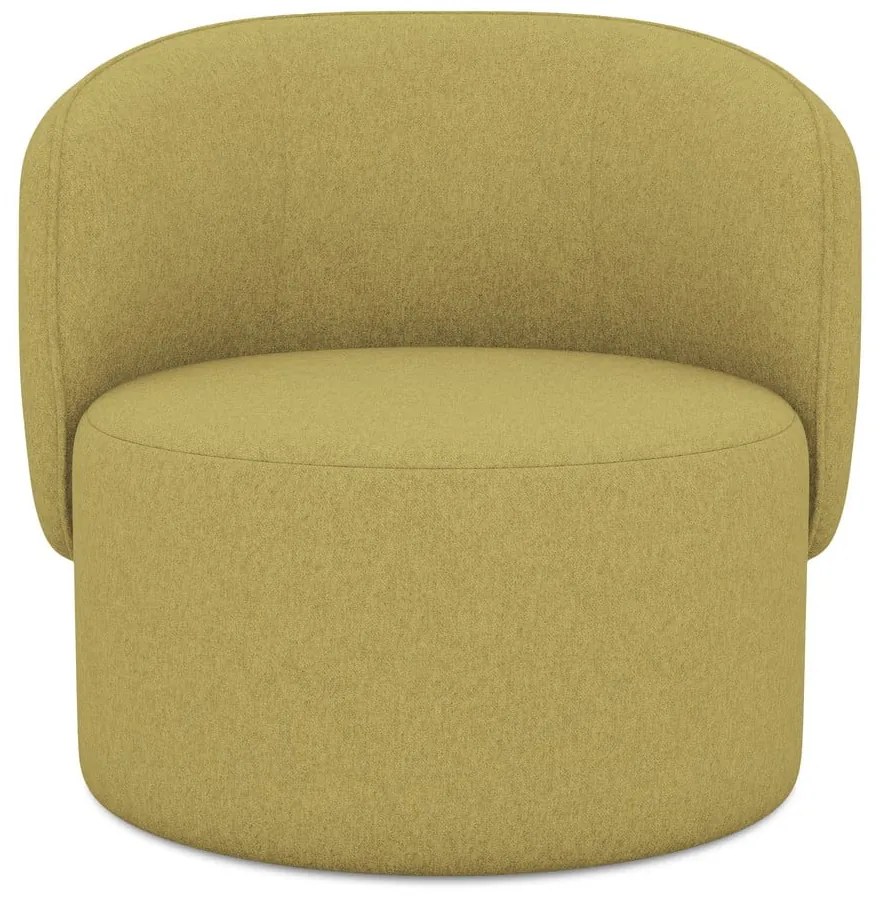 Кресло в цвят горчица Ipo – Makamii