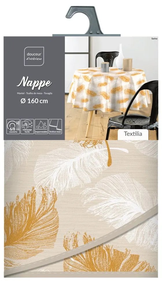Покривка за маса ø 160 cm Sarina – douceur d'intérieur