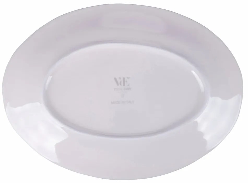 Керамична чиния за сервиране , 38 x 27,5 cm Face to Grey - VDE Tivoli 1996