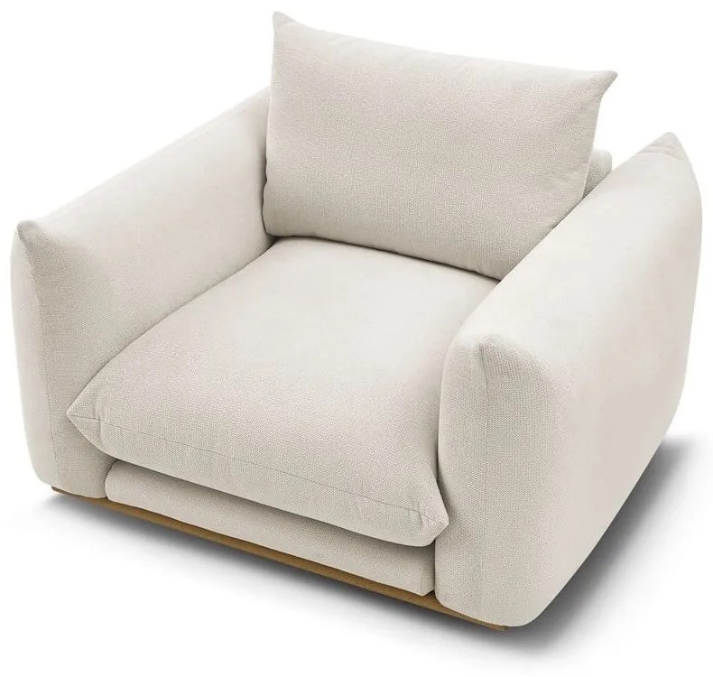 Кремаво кресло Ernest – Bobochic Paris