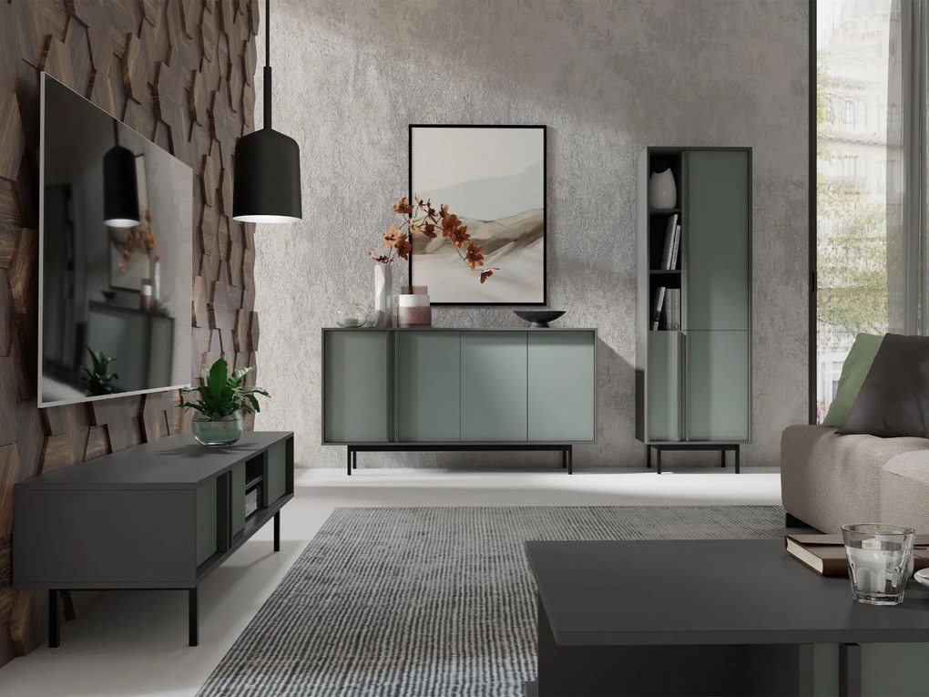 Бюфет Alsy Reg I-Тъмносив