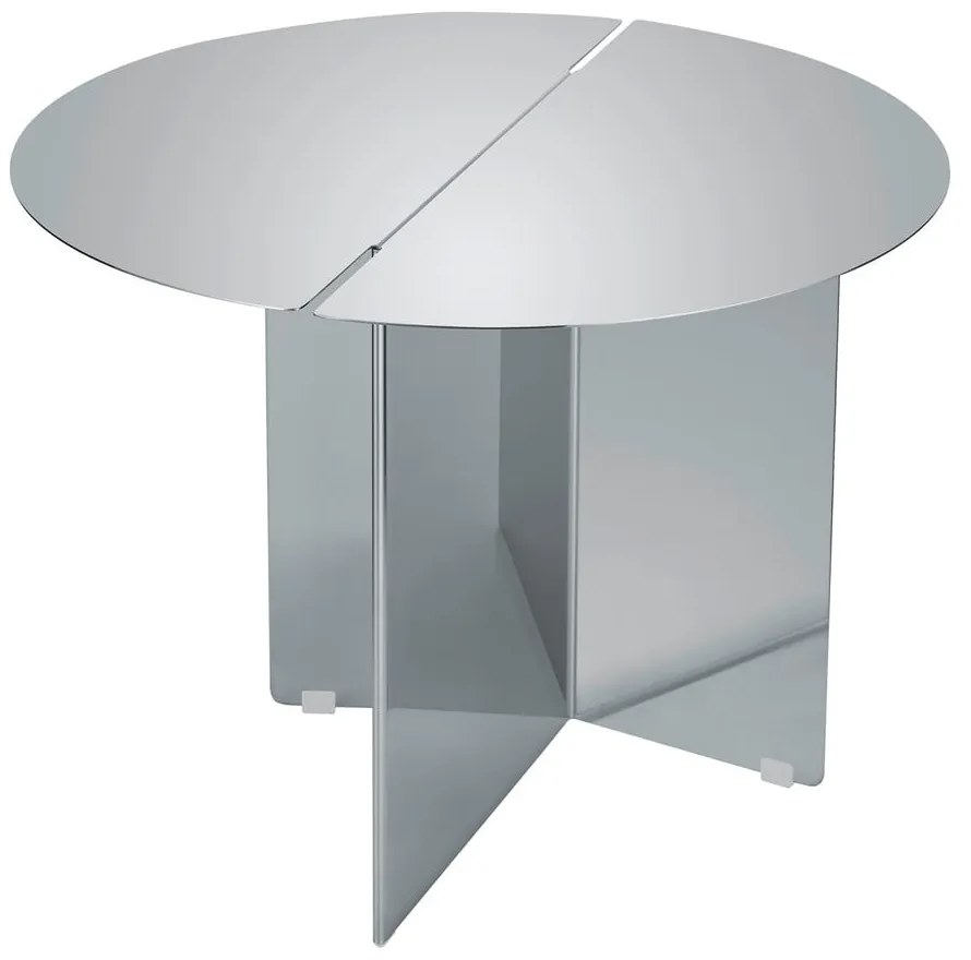 Кръгла странична масичка от неръждаема стомана ø 50 cm Oru – Blomus