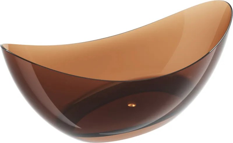 Mexen Vea земна вана свободностояща прозрачна 180 x 80 cm, тапа хром - 58091808005