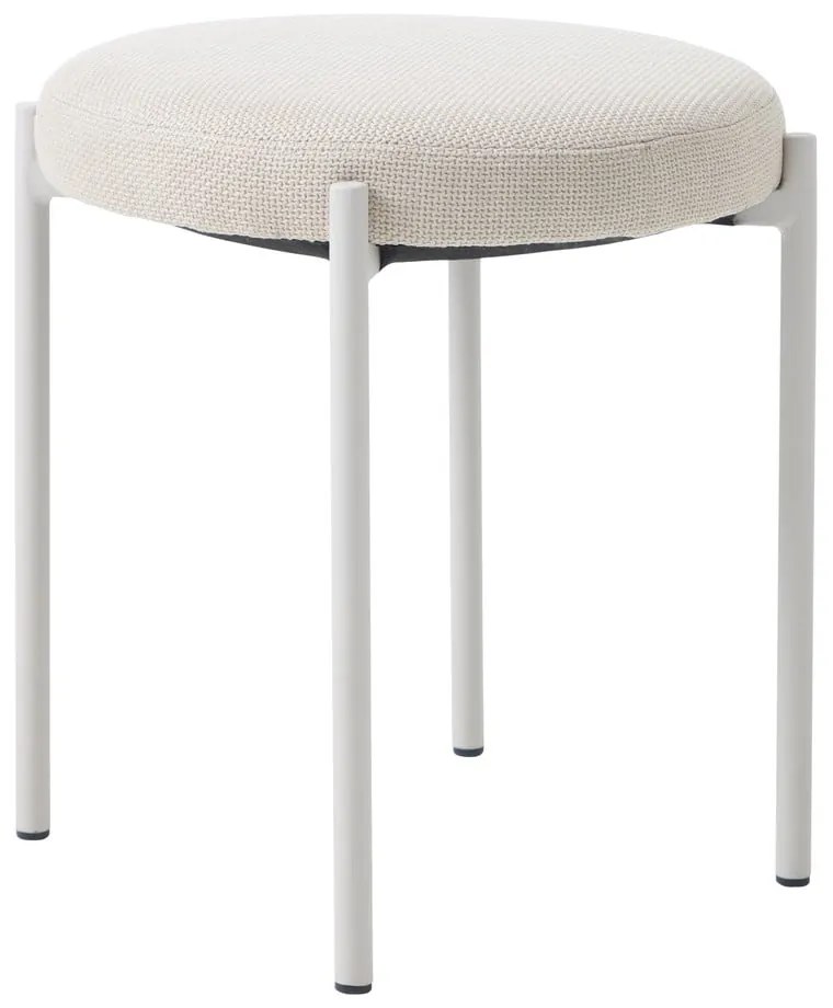 Кремав метален стол Pelican – Unique Furniture