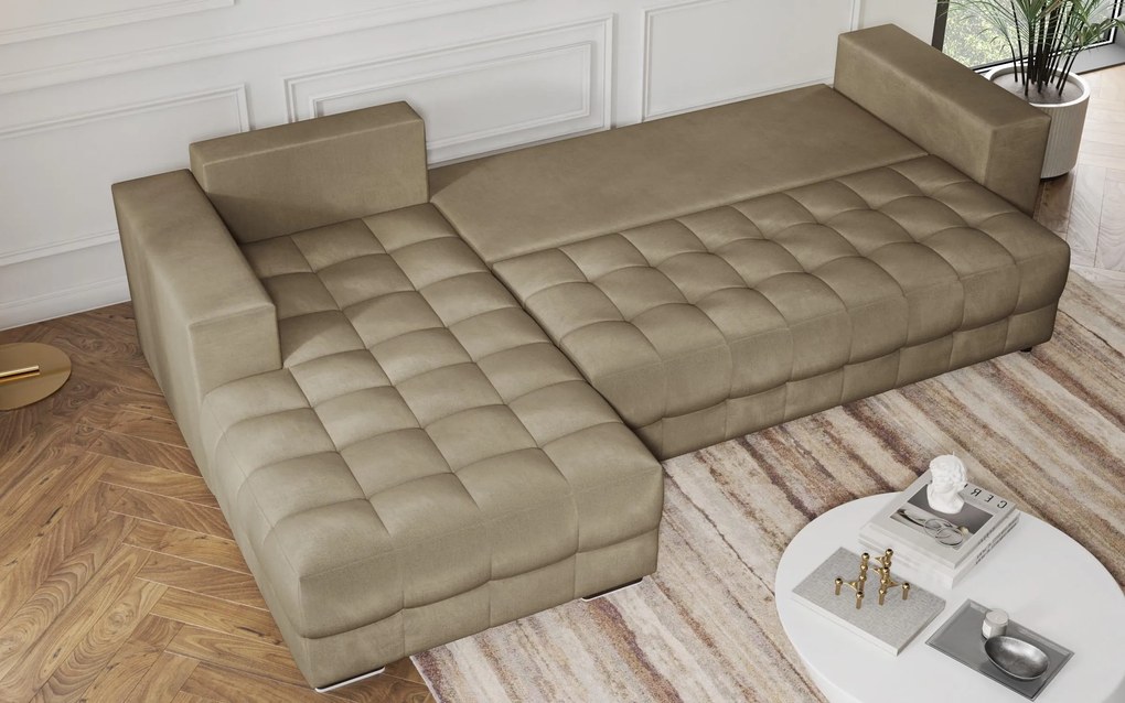 Разтегателен ъглов диван Никсън