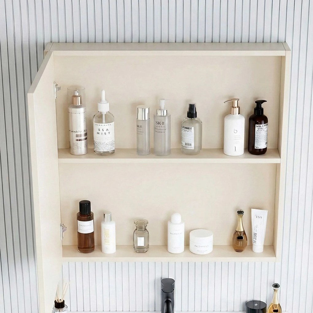 Комплект мебели за баня с плот Marti 60cm Beige