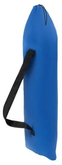 Преносим сглобяем шезлонг Malatec, 90х40х60 см, За плаж и къмпинг, Ергономичен, Син