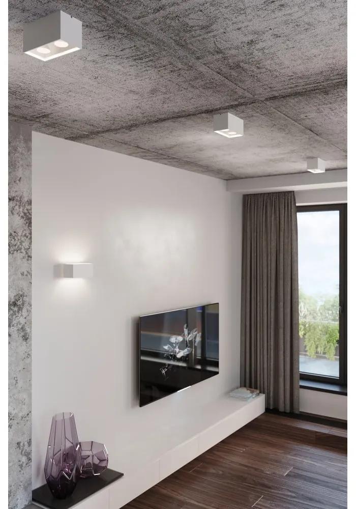 Бяла стенна лампа Maxi Geo - Nice Lamps