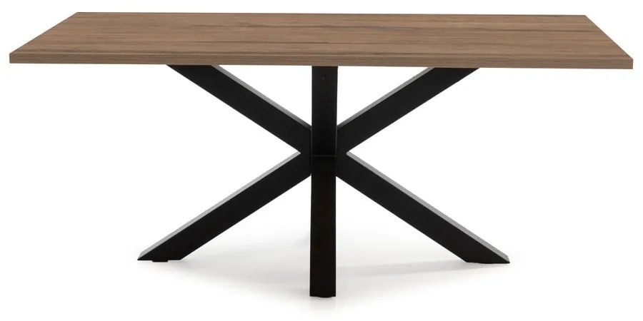 Трапезна маса с орехов плот 100x180 cm Comba - Marckeric