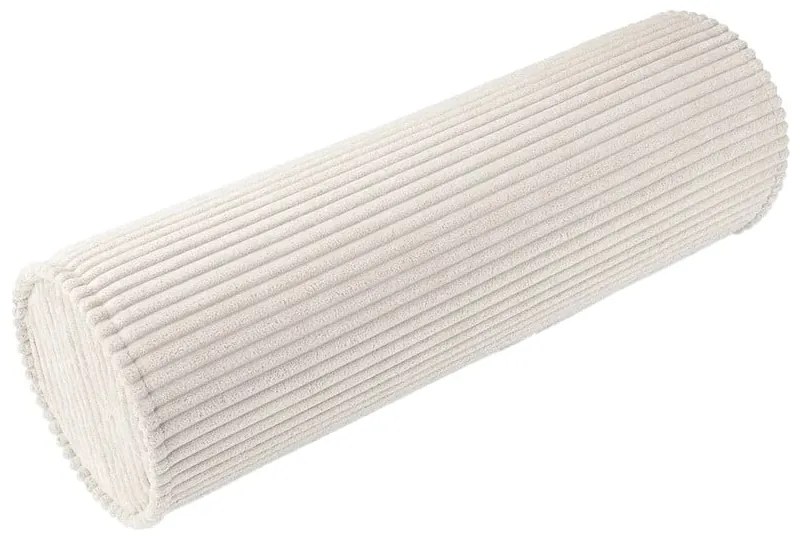 Кремава детска възглавница за диван от рипсено кадифе Roll – Wigiwama