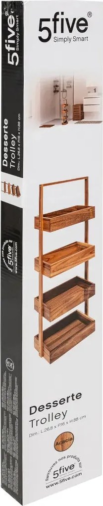 Етажерка 5five, Акация, 4 нива