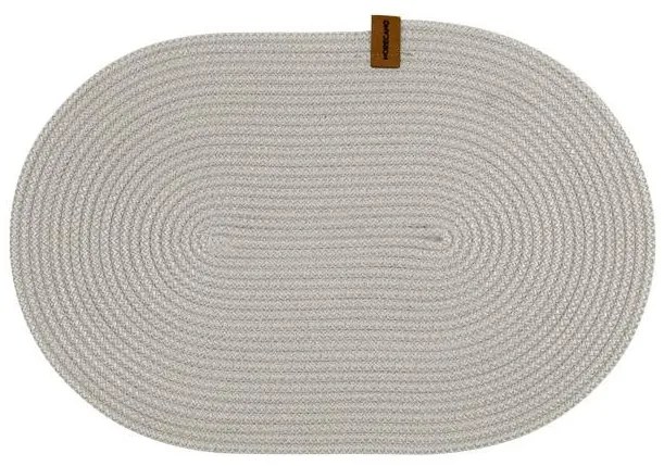 Horecano - Плетена подложка за хранене овал 32x44см бежова (HC-24716) (YUV.109-B)