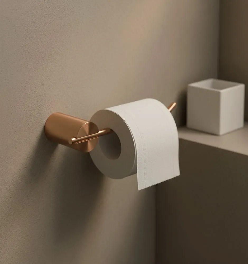 Поставка за тоалетна хартия Tomi 5809 Brush Copper