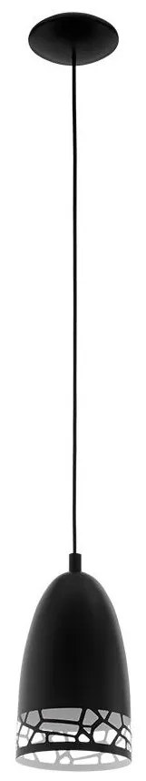 Eglo 79353 - Висящ полилей SAVIGNANO 1xE27/60W/230V