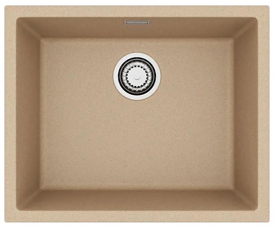 ALVEUS 1150054 - Кухненска мивка OMNI 55x45 см гранит/бежова