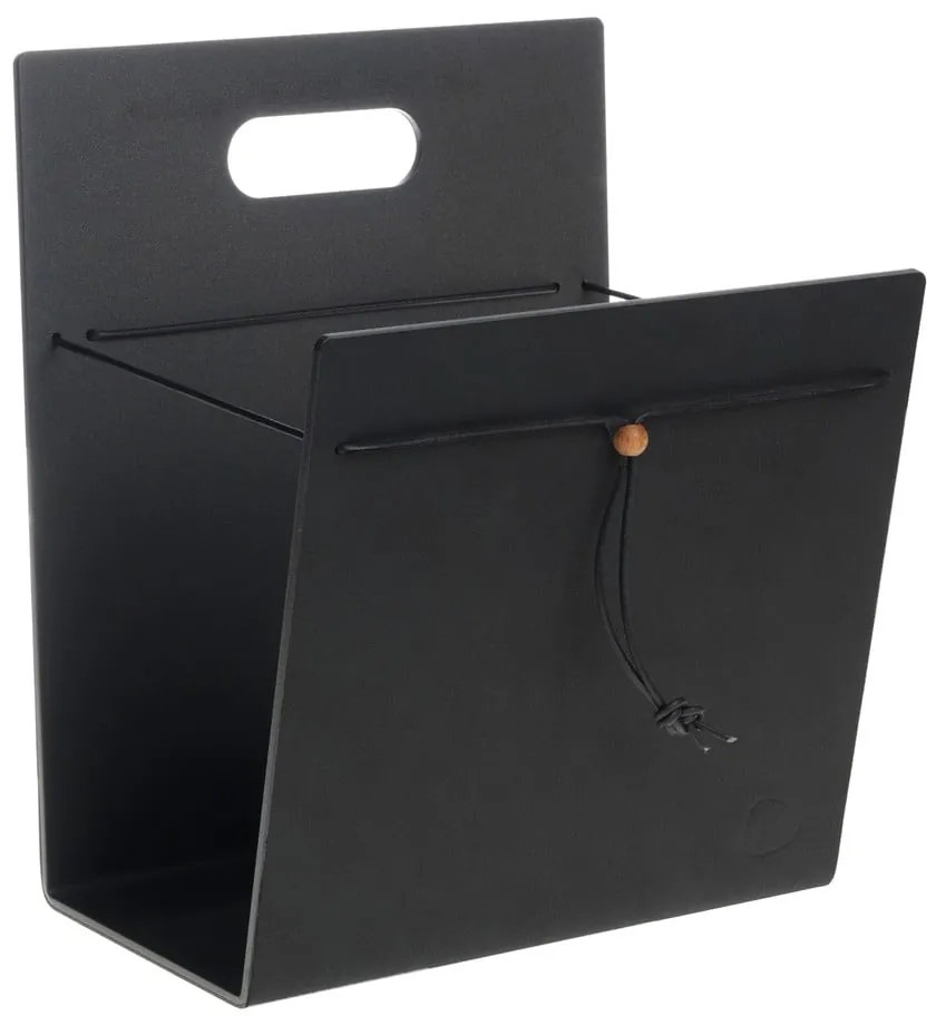 Стойка за списания от метал и еко кожа Nupo M – LIND DNA