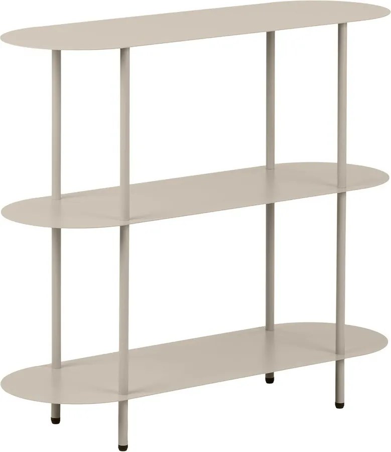 Бежов метален стелаж 90x81x31 cm Rieti – House Nordic