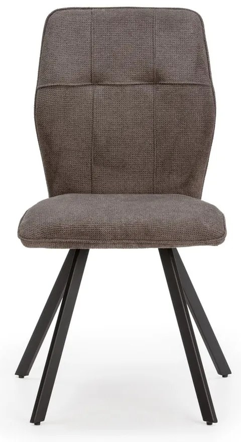 Тъмносиви трапезни столове в комплект от 4 Mery - Marckeric