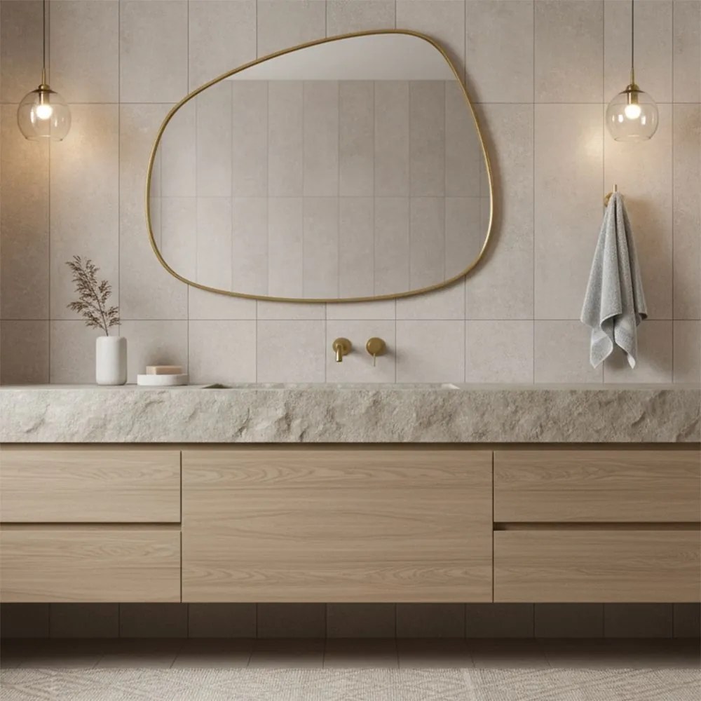 Закачалка за баня Tomi 5805 Brush Gold