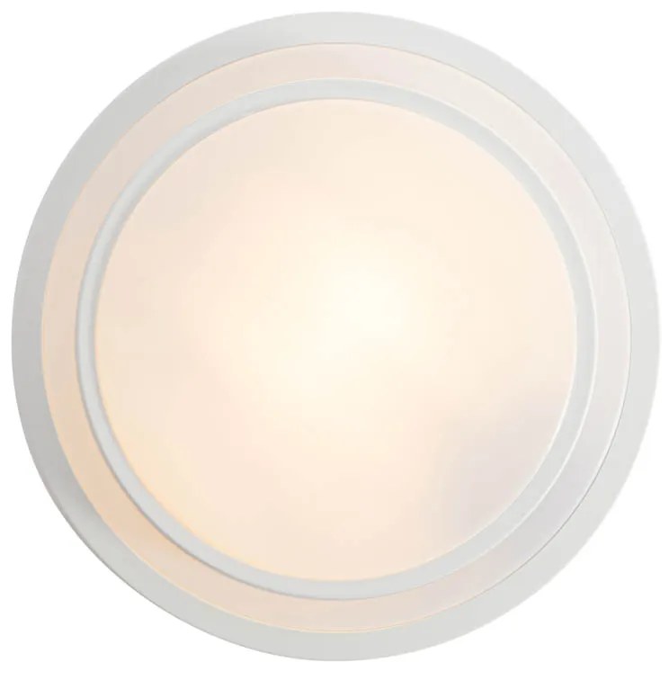 Модерна таванна лампа бяла 25 см IP44 - Walden