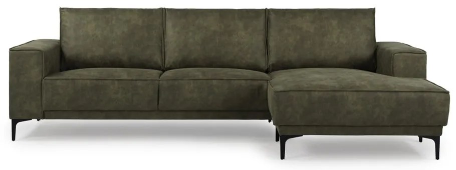 Зелен ъглов диван (десен ъгъл) Copenhagen - Scandic