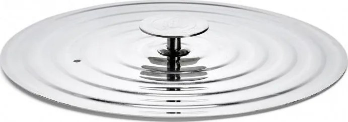 De Buyer 3460.02 - Универсален капак за плитки тигани 20-24 см от неръждаема стомана