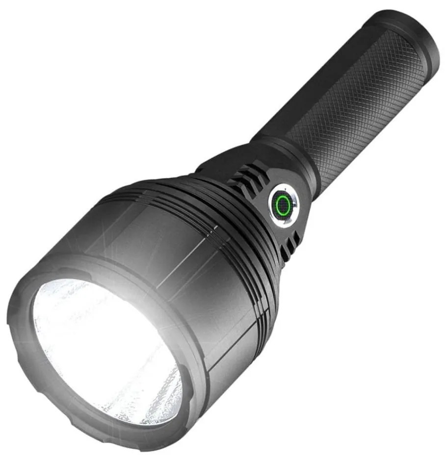 LED презареждаема фенерче 30W, 3000 lm, 4200 mAh, IPX7, димер