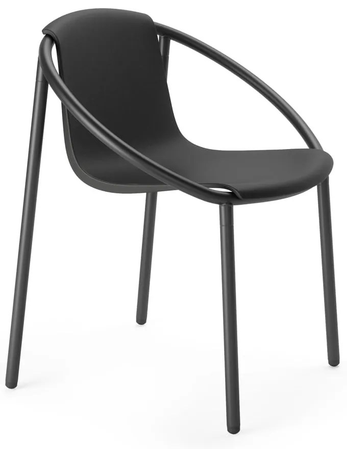 Черен трапезен стол Ringo - Umbra