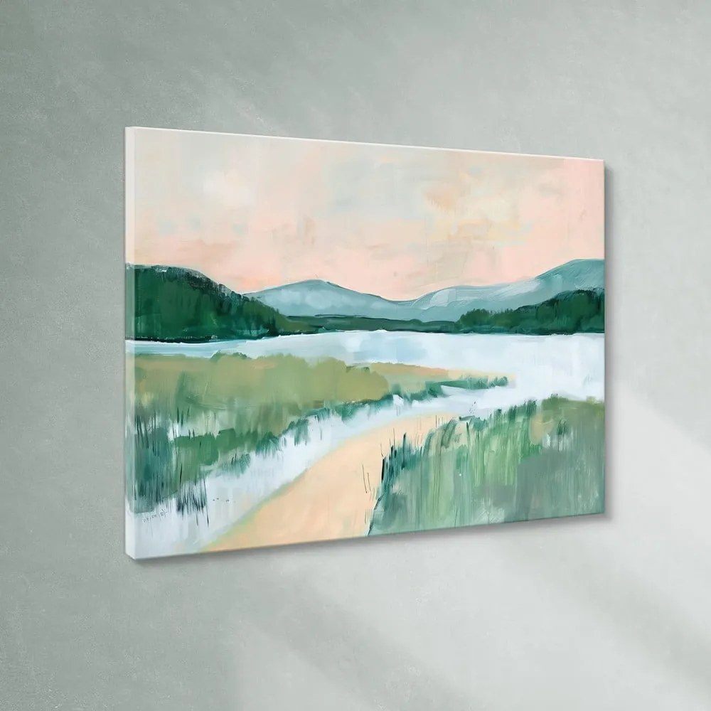 Картина 70x100 cm Gouache Lake – Styler