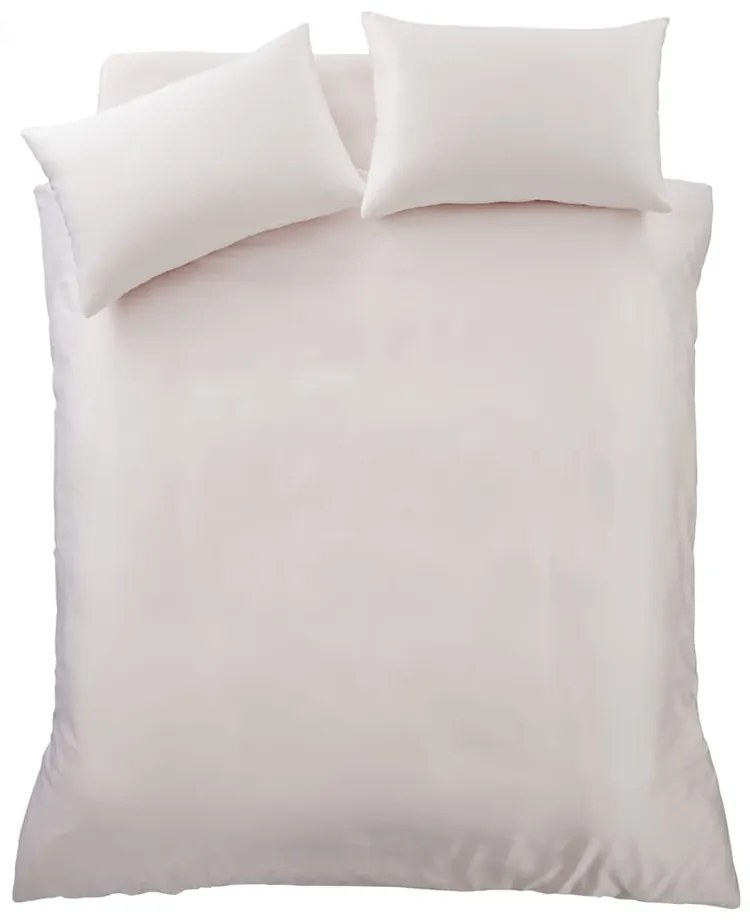 Розово единично спално бельо 135x200 cm Silky Soft - Catherine Lansfield