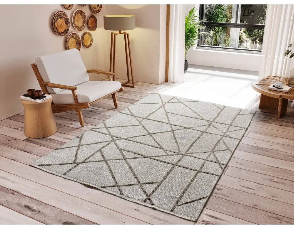 Бежов килим 120x170 cm Lux - Universal