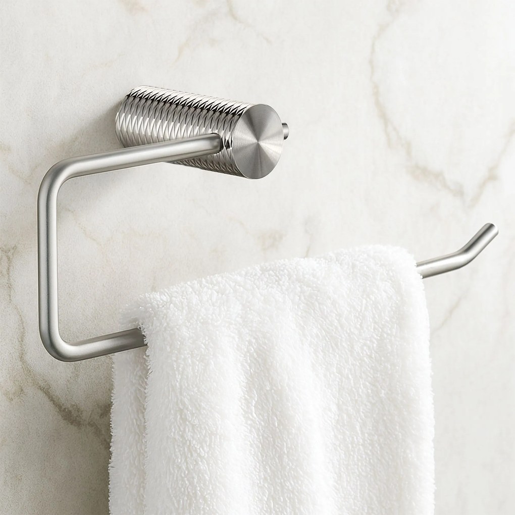 Закачалка за баня 9710 Prism Brush Nickle