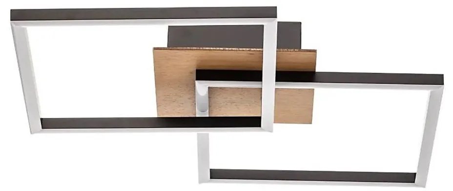 Briloner 3210-014 - LED Димируем плафон FRAME 2xLED/11W/230V кафяв