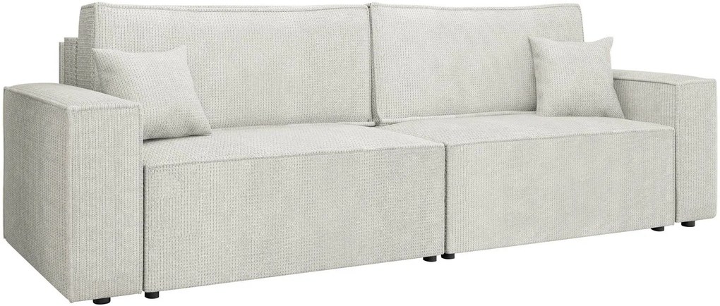 Разтегателен диван Karl двуместен-Светлосив