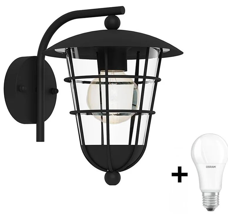 Eglo 94841 - LED Екстериорен аплик PULFERO 1xE27/8,5W/230V IP44