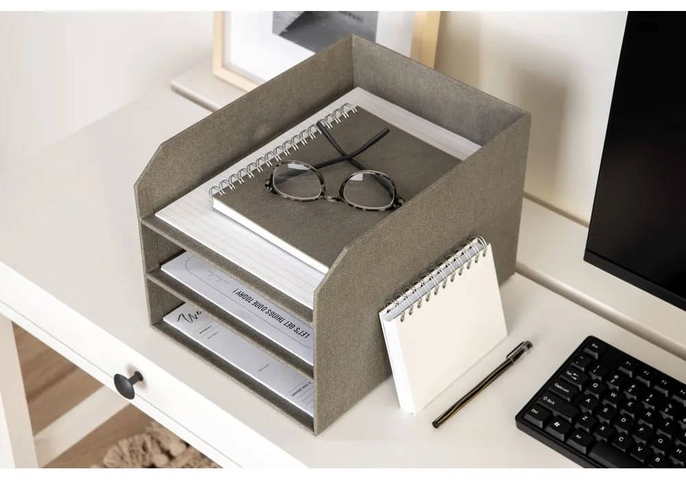 Картонен органайзер за докумнети Trey – Bigso Box of Sweden