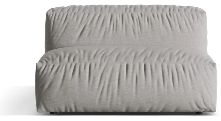 Светлосив модул за диван (среден модул) Martina – Micadoni Home