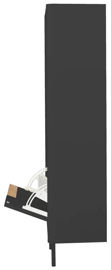 Антрацитно сива етажерка за обувки , 62 x 131 cm Switch - Tenzo