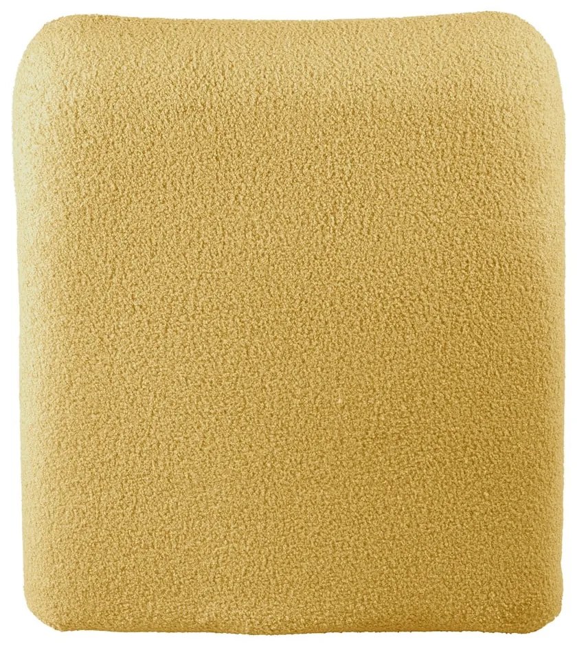 Кресло от букле в цвят жълта охра Fuerza – Leitmotiv