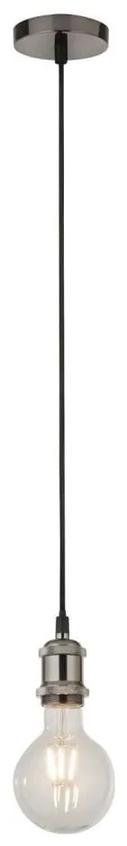 Searchlight 7461SS - Полилей на кабел SUSPENSION 1xE27/60W/230V сребрист