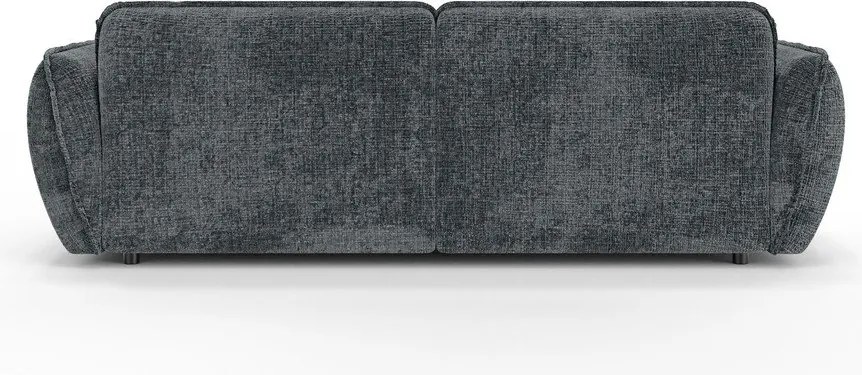 Тъмносив шенилов ъглов диван (десен ъгъл) Nelia – Ropez