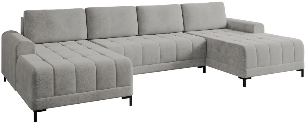 Ъглов диван Aris XL-Gkri Anoixto